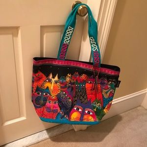 Colorful Cat Bag with Mirror
